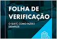 Lista de verificação o que é, qual a importância e como criar um